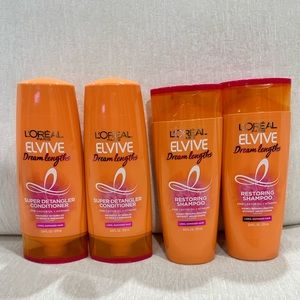 L’Oréal Paris Elvive Dream Lengths Restoring Shampoo and Conditioner Set
